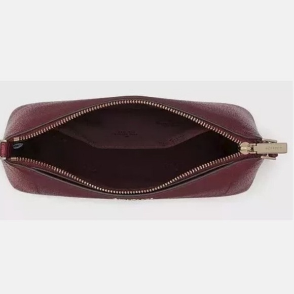 Kate Spade Crossbody purse , “blackberry “ burgendy - Picture 5 of 9